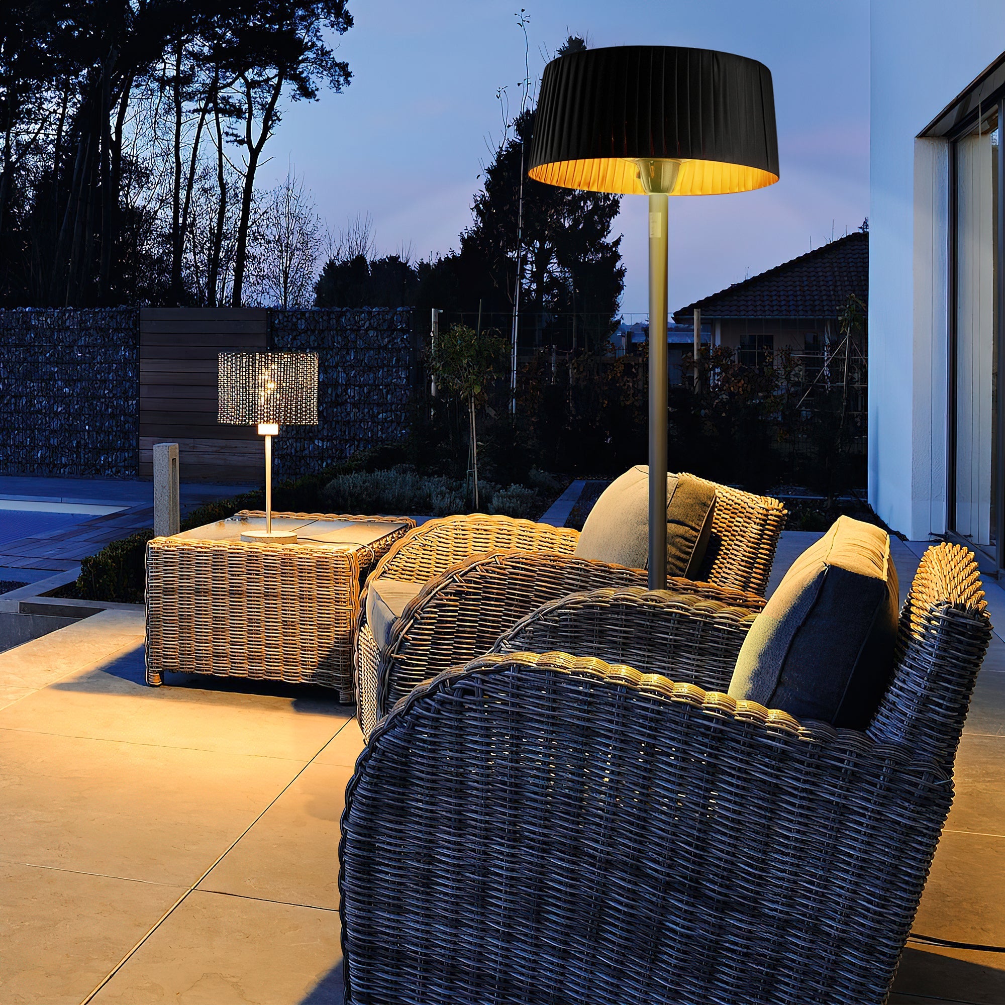 1500W Electric Patio Heater Floor Lamp Indoor Outdoor Use Vivzone 1500w-electric-patio-heater-floor-lamp-indoor-outdoor-use-vivzone